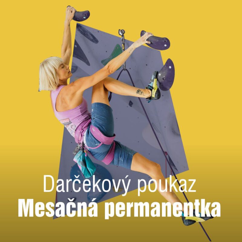 Darčekový poukaz mesačná permanentka | k2zilina.sk